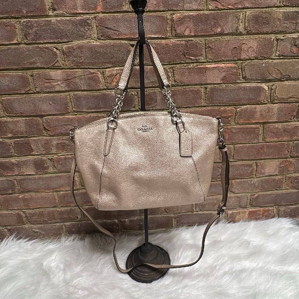Coach Women’s Metallic Kelsey Shoulder Bag